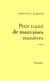 Petit traité de mauvaises manières