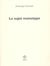 Le sujet monotype
