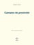 Cantates de proximité - Scènes et portraits de groupe