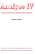 Analyse. Tome IV - Applications de la Théorie de la mesure