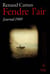 Fendre l'air - Journal 1989