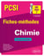 Chimie PCSI - Fiches-méthodes et exercices corrigés