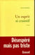 Un esprit si craintif