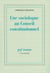 Une sociologue au Conseil Constitutionnel