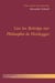 Lire les Beiträge zur Philosophie de Heidegger