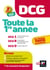 DCG - Toute la 1ère année du DCG 1, 8, 9 en fiches - Révision