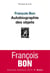 Autobiographie des objets