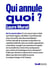 Qui annule quoi ? - Sur la cancel culture