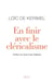 En finir avec le cléricalisme