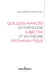 Quelques avancées en topologie subjective et en théorie psychanalytique