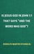 Is Jesus God in John 1:1 That Says “and the Word was God”?
