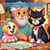 Boardgames - The man with the beard, Bella the cute little dog and Tops the grumpy cat., #1