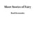 Short Stories of Fairy
