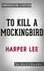 To Kill a Mockingbird (Harperperennial Modern Classics) by Harper Lee | Conversation Starters - Daily Books