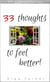 33 Thoughts to Feel Better - Soft & Effective Self-Help, For Happier You, #1