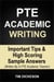 PTE Academic Writing - Important Tips & High Scoring Sample Answers (Written By A PTE Academic Teacher)