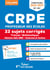 CRPE 2026-2027 (M1. M2) - Français, Mathématiques, Histoire-Géo-EMC, Sciences et techno - 22 sujets corrigés - Annales 2025 incluses