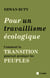 Pour un travaillisme écologique - Comment la transition pourrait protéger les peuples