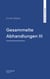 Gesammelte Abhandlungen III