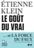 Tracts (N°17) - Le goût du vrai