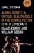 Aliens, Robots & Virtual Reality Idols in the Science Fiction of H. P. Lovecraft, Isaac Asimov and William Gibson