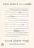 The First Reader - On Writers and Editors