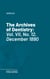 The Archives of Dentistry - Vol. VII, No. 12, December 1890