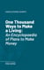 One Thousand Ways to Make a Living - An Encyclopaedia of Plans to Make Money
