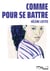 Comme pour se battre