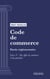 Code de commerce - Partie réglementaire - Livre V : Des effets de commerce et des garanties (droit français)
