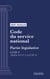 Code du service national - Partie législative - Livre Ier (droit français)