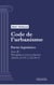 Code de l'urbanisme - Partie législative - Livre II : Préemption et réserves foncières (droit français)