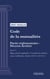 Code de la mutualité - Partie réglementaire - Arrêtés. - Livre Ier : Règles générales applicables à l'ensemble des mutuelles, unions et fédérations (droit français)