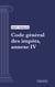 Code général des impôts, annexe IV - Code intégral (droit français)