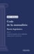 Code de la mutualité - Partie législative - Livre V : Contrôle des mutuelles, unions et fédérations (droit français)