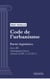 Code de l'urbanisme - Partie législative - Livre III : Aménagement foncier (droit français)