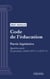 Code de l'éducation - Partie législative - Quatrième partie : Les personnels (droit français)