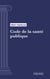 Code de la santé publique - Code intégral (droit français)