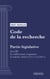 Code de la recherche - Partie législative - Livre III : Les établissements et organismes de recherche (droit français)