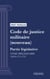 Code de justice militaire - Partie législative - Titre préliminaire (droit français)
