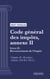 Code général des impôts, annexe II - Livre II : Recouvrement de l'impôt. - Chapitre II : Procédures (droit français)