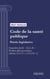 Code de la santé publique - Livre I : Produits pharmaceutiquesPartie législative - Cinquième partie : Produits de santé. - (droit français)