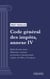 Code général des impôts, annexe IV - Livre premier : Assiette et liquidation de l'impôt. - Troisième partie : Dispositions communes aux première et deuxième parties (droit français)