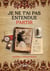 Je ne t'ai pas entendue partir