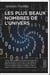 Les plus beaux nombres de l'univers