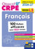 Objectif CRPE 2026 - Français - 100 fiches pour bien réviser  - ép. écrite d'admissibilité L3