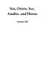 Isis, Osiris, Set, Anubis, and Horus