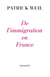 De l'immigration en France