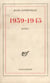 1939-1945, poèmes