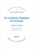 La syntaxe logique du langage